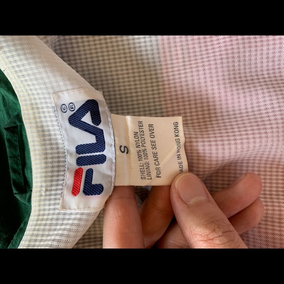 Vintage FILA windbreaker oversize S - Picture 5 of 6